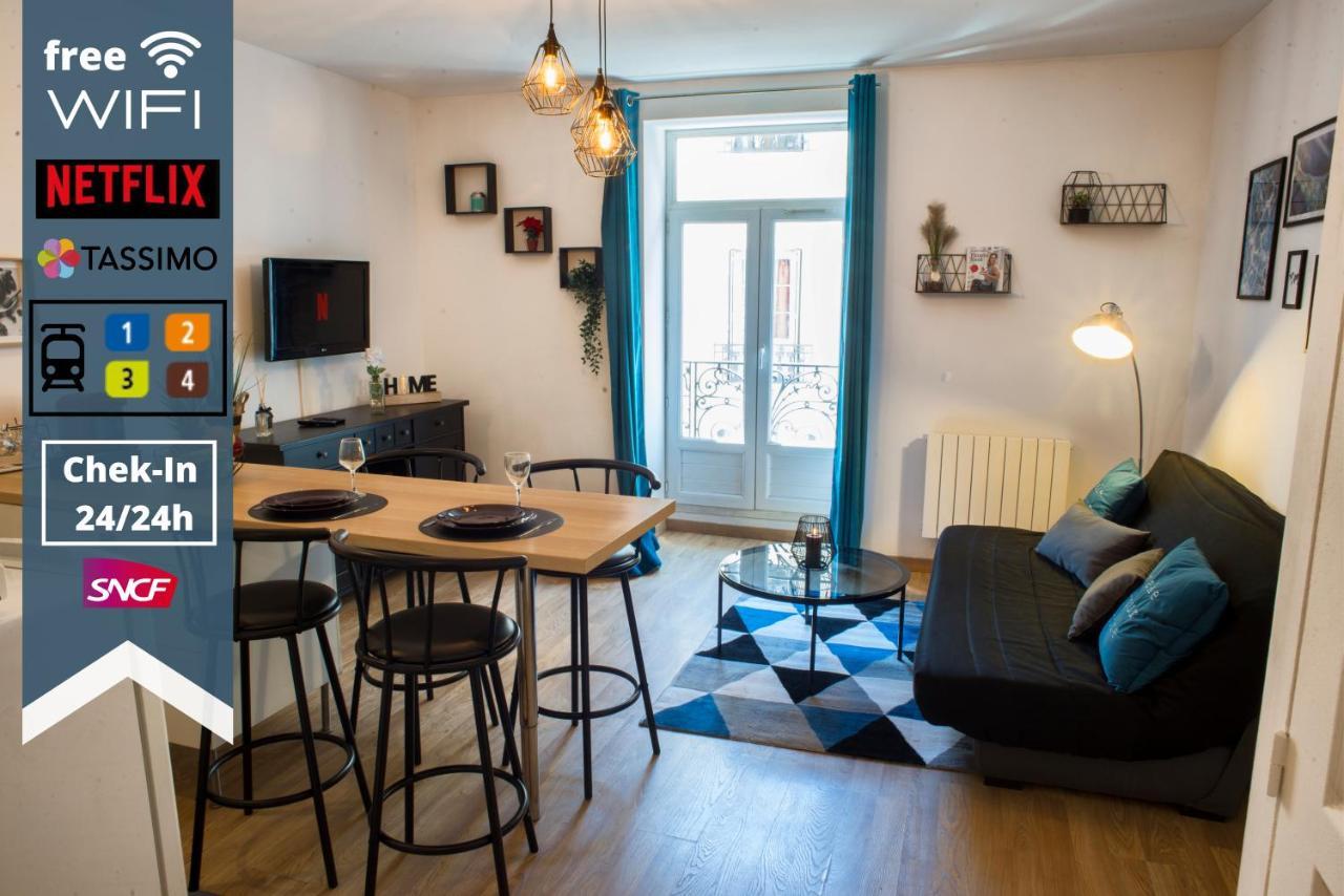 Centreville: T2 Chaleureux Et Cozy/Chekin 24-24H Montpellier Dış mekan fotoğraf